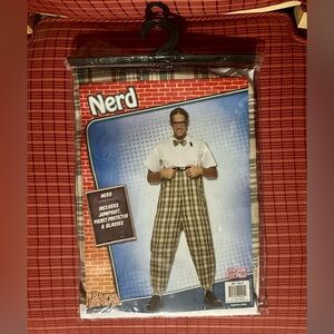Adult nerd costume